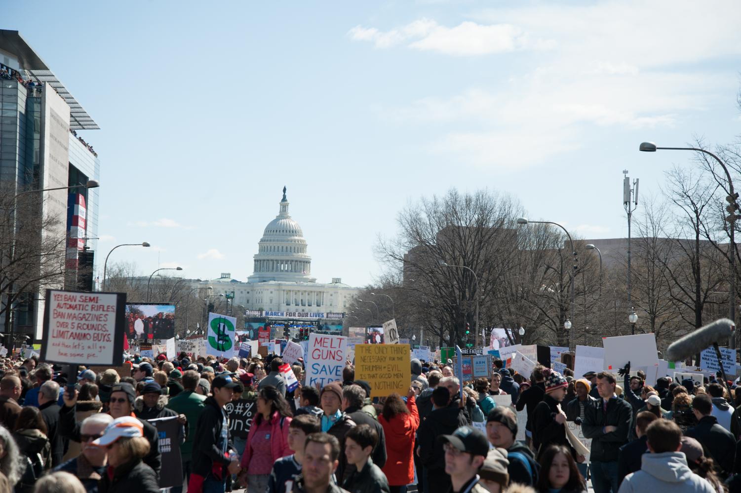 After the Maryland school shooting, students take matters into their own hands around the U.S by marching for their lives.
