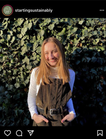 TWHS Student Takes to Instagram to Spread Importance of Living Sustainably