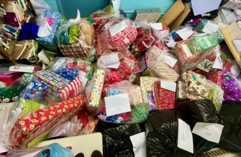 Presents donated and organized by TWHS students to help support the Community Service Club in their effort to give gifts to all of the students at an elementary school in Chillicothe, OH. 