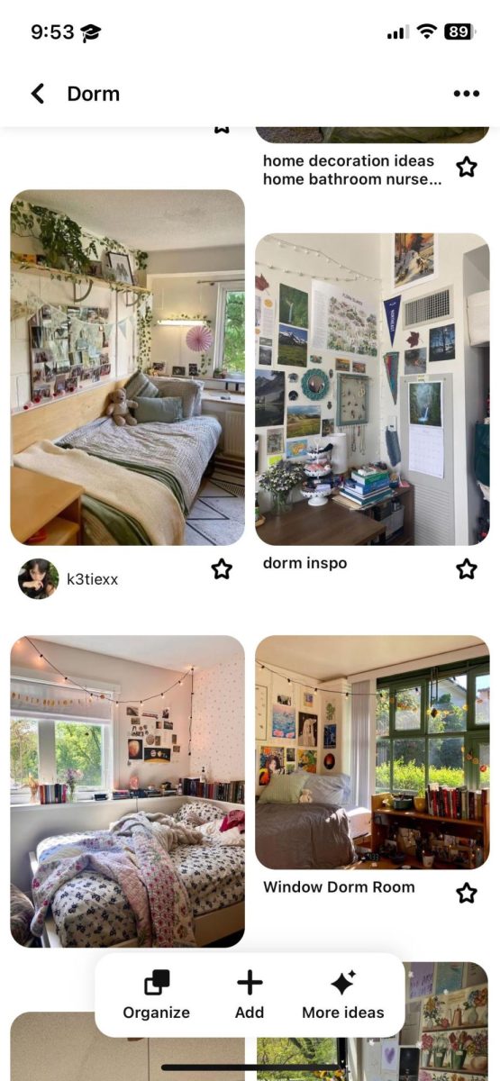 Pinterest, Photos of dorm rooms 