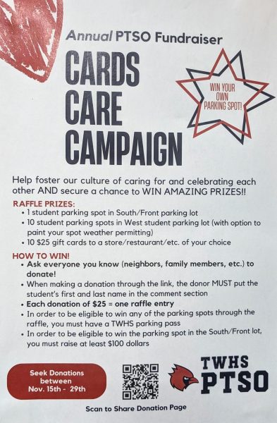 Paint a Parking Spot or Win Gift Cards: TWHS PTSO Launches Creative Fundraising Raffle