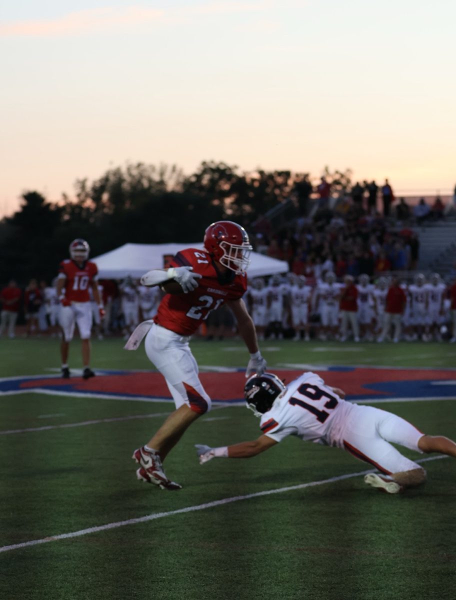 TWHS Football Secures First Win of the Season