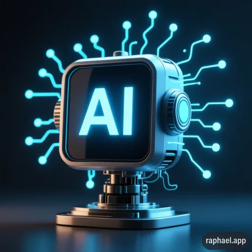 An image generated by Artificial Intelligence when asked to create an image of AI.